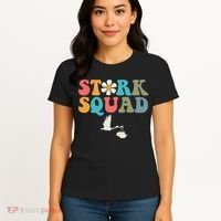 Stork Squad Labor & Delivery Nurse L&D Mother Baby Women's T-Shirt thumb 4