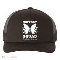 Support Squad Lung Cancer Awareness Yupoong Adult 5-Panel Trucker Hat thumb 0