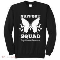 Support Squad Lung Cancer Awareness Sweatshirt thumb 0