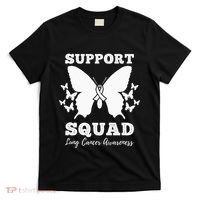 Support Squad Lung Cancer Awareness T-Shirt thumb 0