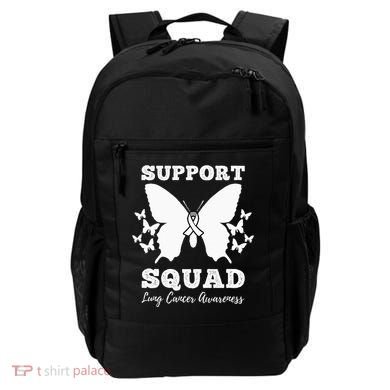 Support Squad Lung Cancer Awareness Backpack