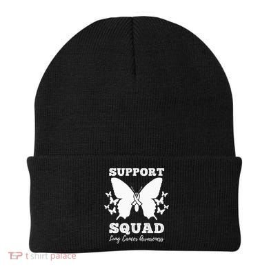 Support Squad Lung Cancer Awareness Beanie