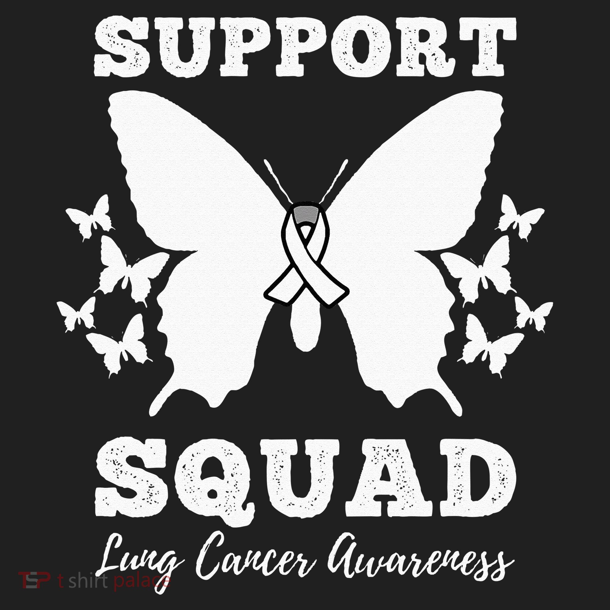 Support Squad Lung Cancer Awareness Beanie