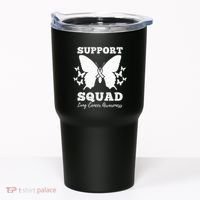 Support Squad Lung Cancer Awareness Tumbler thumb 0