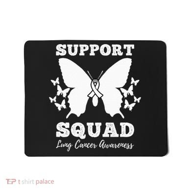 Support Squad Lung Cancer Awareness Mousepad