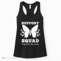 Support Squad Lung Cancer Awareness Women's Tank Top thumb 0