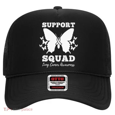 Support Squad Lung Cancer Awareness Hat