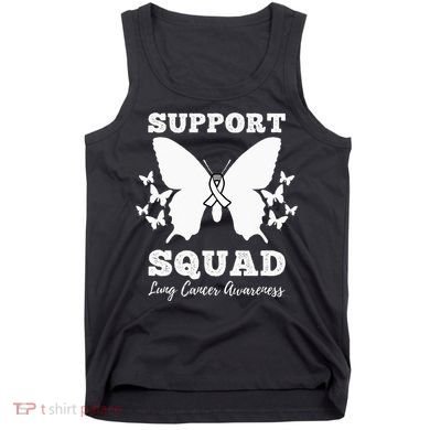 Support Squad Lung Cancer Awareness Tank Top
