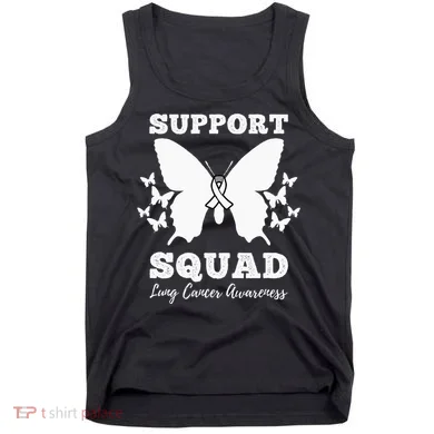 Support Squad Lung Cancer Awareness Tank Top