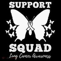 Support Squad Lung Cancer Awareness Visor thumb 3