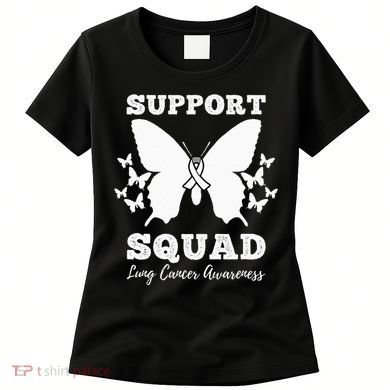 Support Squad Lung Cancer Awareness Women's T-Shirt
