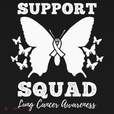 Support Squad Lung Cancer Awareness Women's T-Shirt