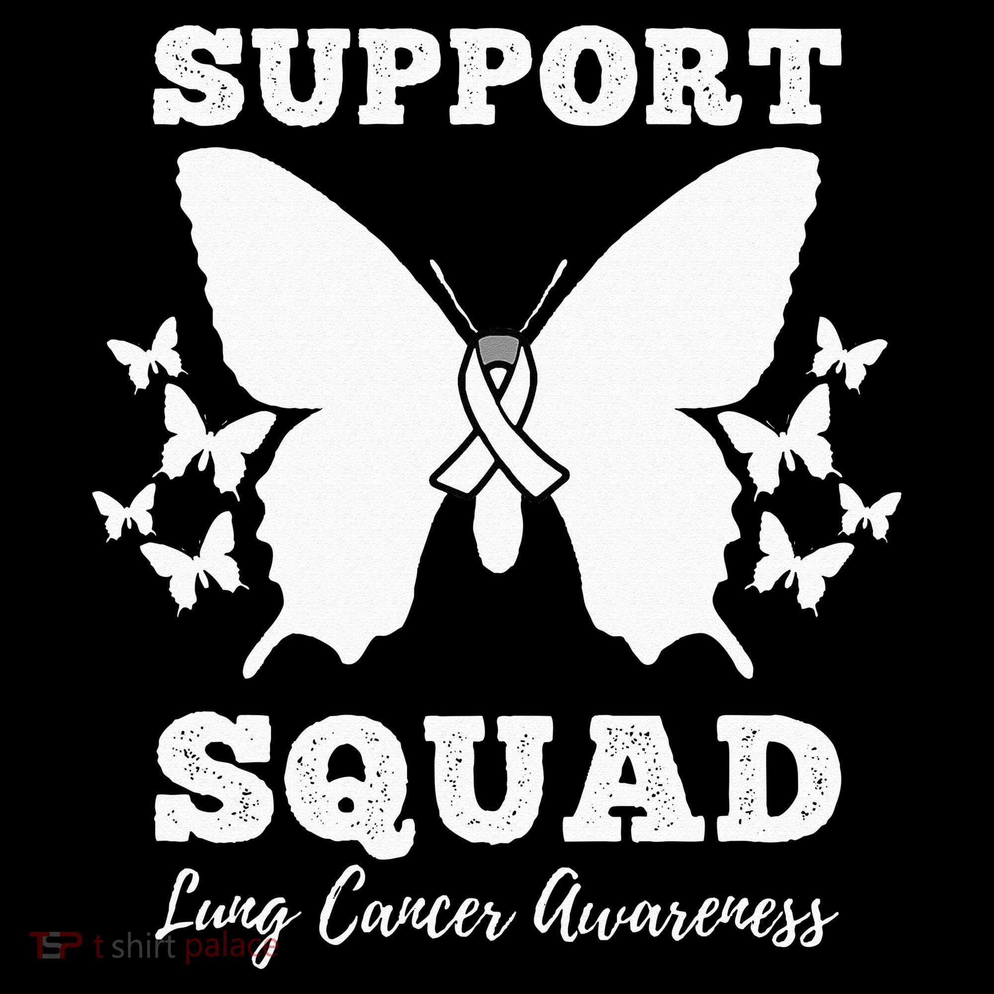 Support Squad Lung Cancer Awareness Women's T-Shirt