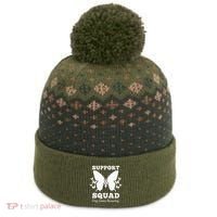 Support Squad Lung Cancer Awareness The Baniff Cuffed Pom Beanie thumb 0