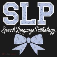 SLP Speech Language Pathology Floral Coquette Blue Bow Pajama Set thumb 2