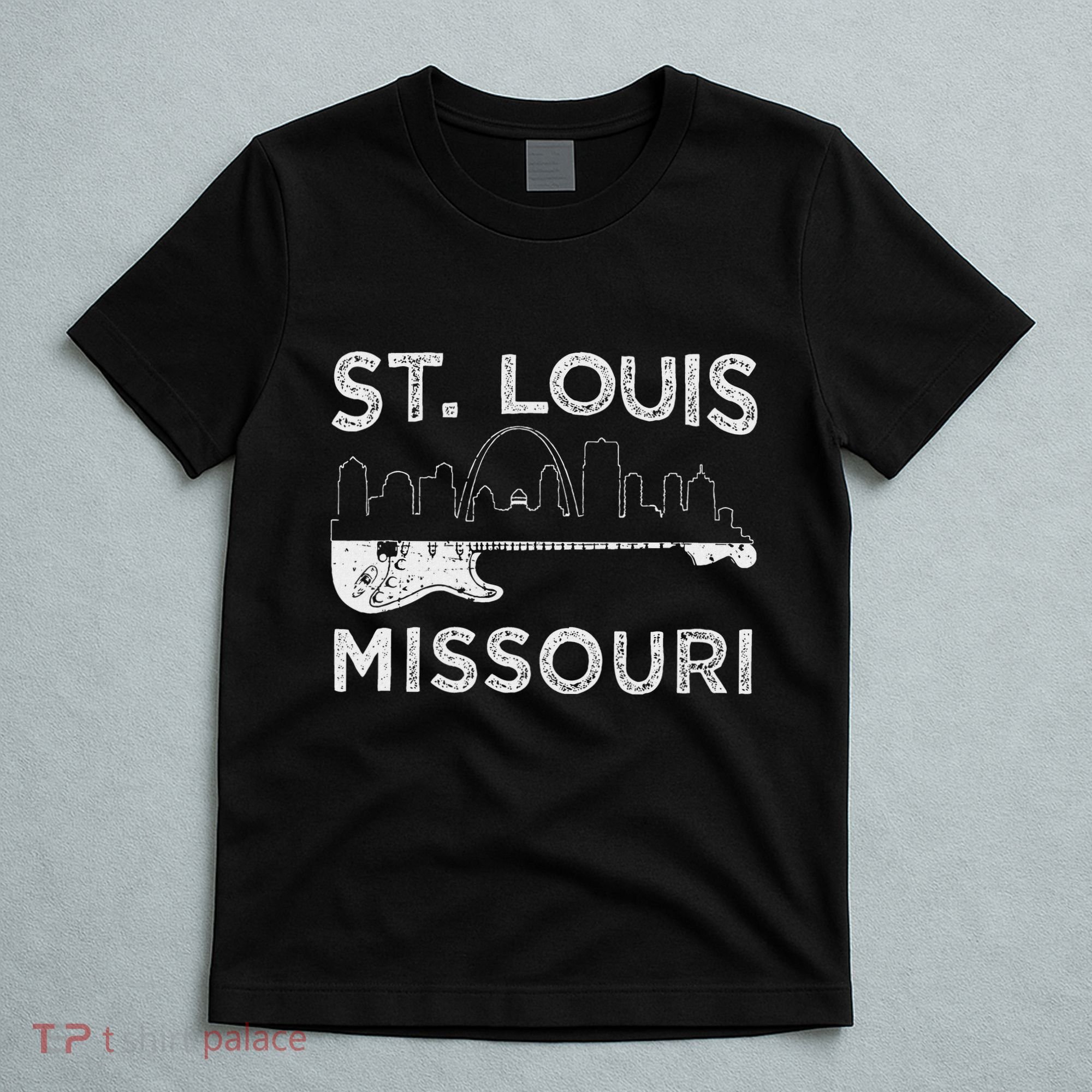 Souvenir St Louis Guitar Music Missouri St. Louis T-Shirt