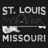Souvenir St Louis Guitar Music Missouri St. Louis Coaster thumb 2