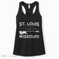 Souvenir St Louis Guitar Music Missouri St. Louis Women's Tank Top thumb 0