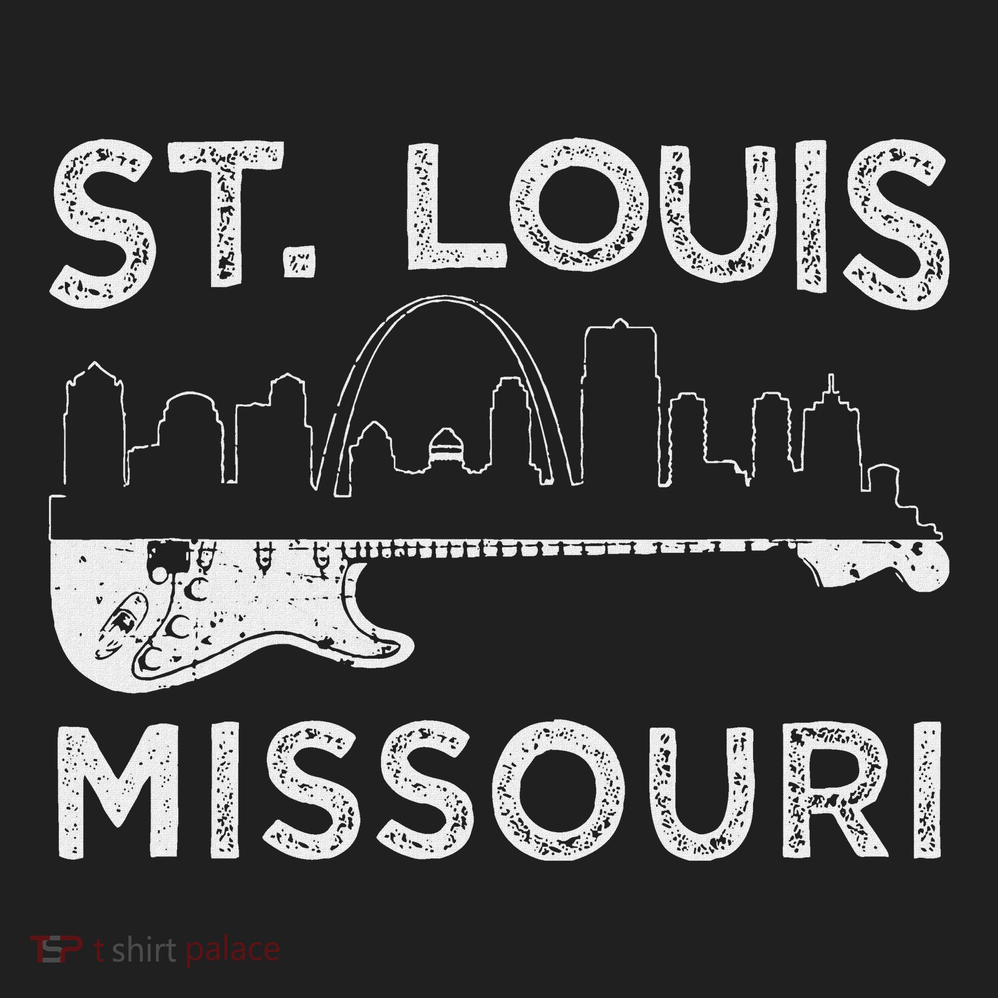 Souvenir St Louis Guitar Music Missouri St. Louis Hat