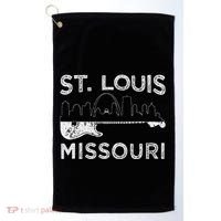 Souvenir St Louis Guitar Music Missouri St. Louis Golf Towel thumb 0