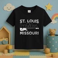 Souvenir St Louis Guitar Music Missouri St. Louis Toddler T-Shirt thumb 3