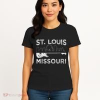 Souvenir St Louis Guitar Music Missouri St. Louis Women's T-Shirt thumb 4