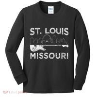 Souvenir St Louis Guitar Music Missouri St. Louis Kids Long Sleeve Shirt thumb 0