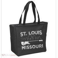 Souvenir St Louis Guitar Music Missouri St. Louis Tote Bag thumb 2