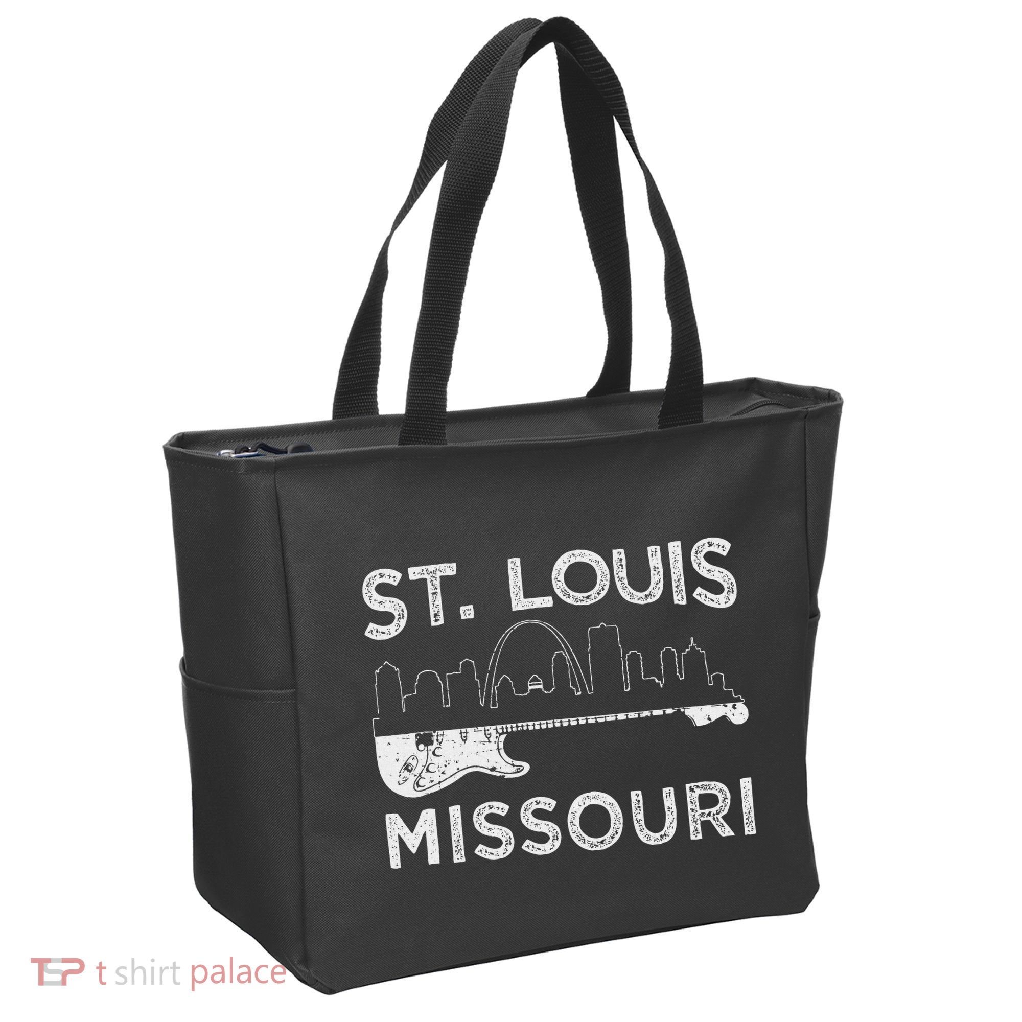 Souvenir St Louis Guitar Music Missouri St. Louis Tote Bag