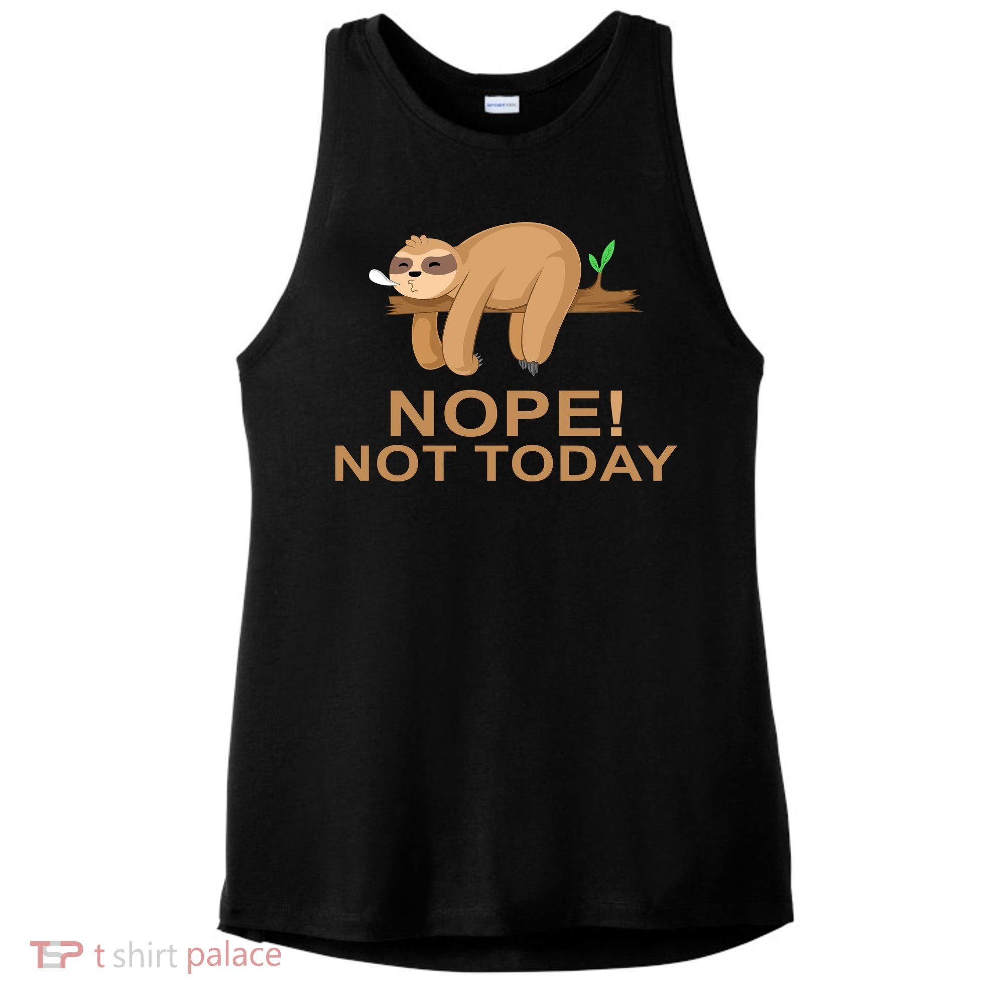 Sloth Ladies PosiCharge Tri-Blend Wicking Tank