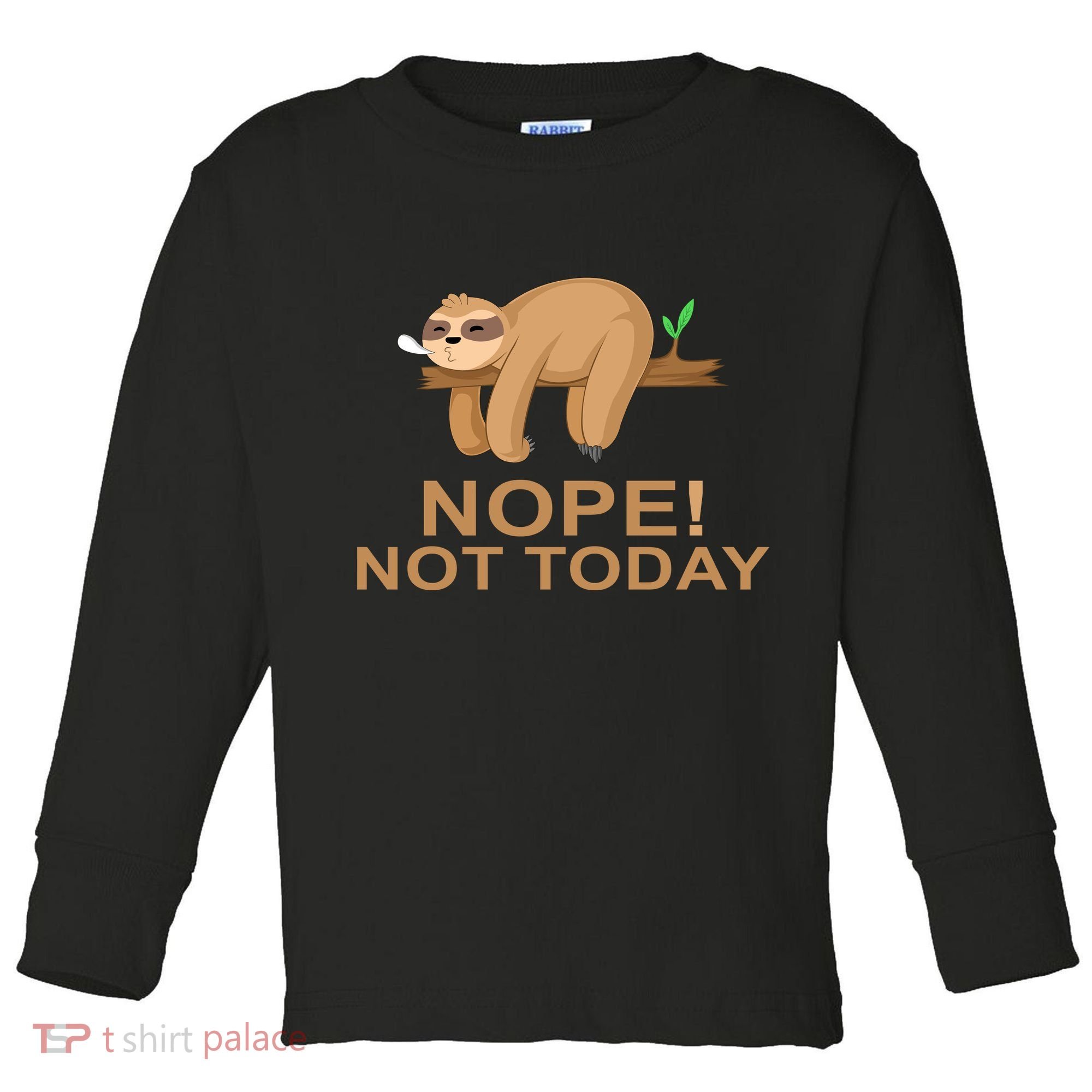 Sloth Toddler Long Sleeve Shirt