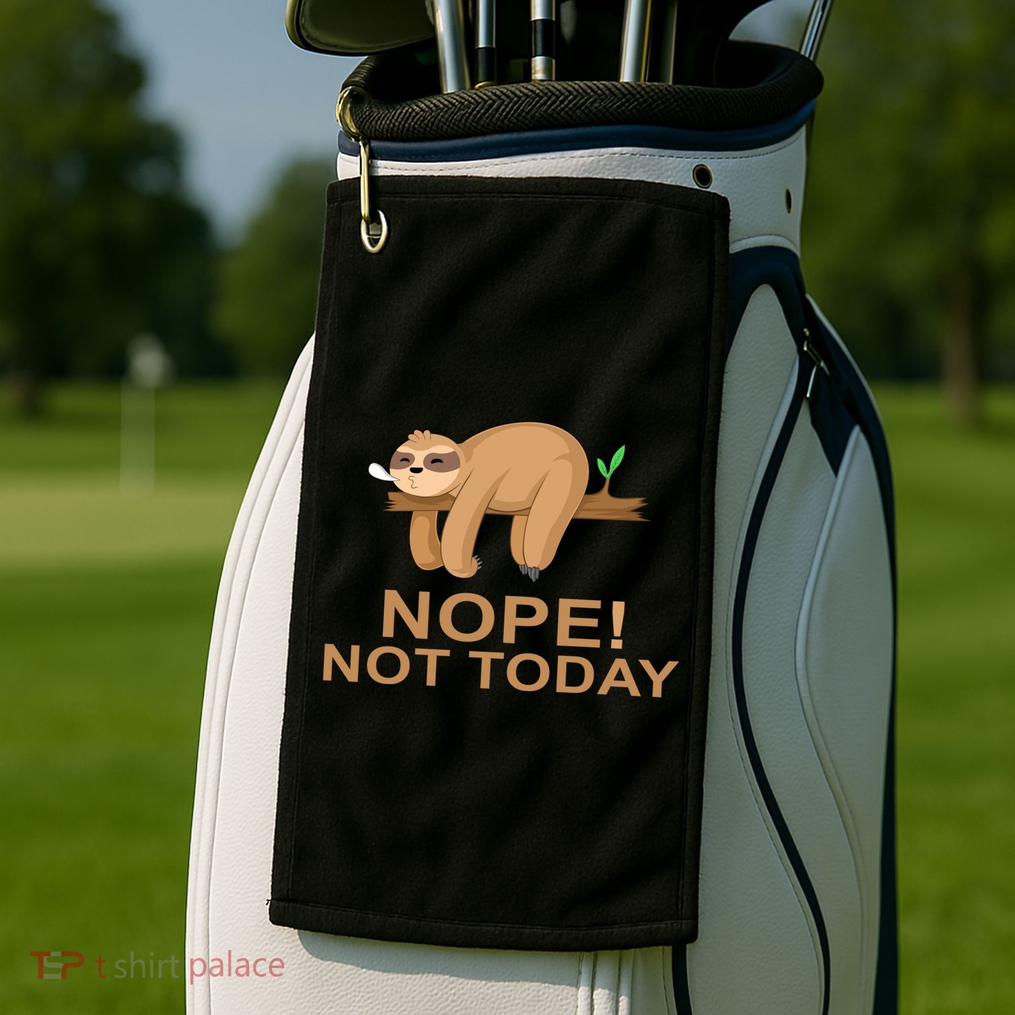 Sloth Golf Towel
