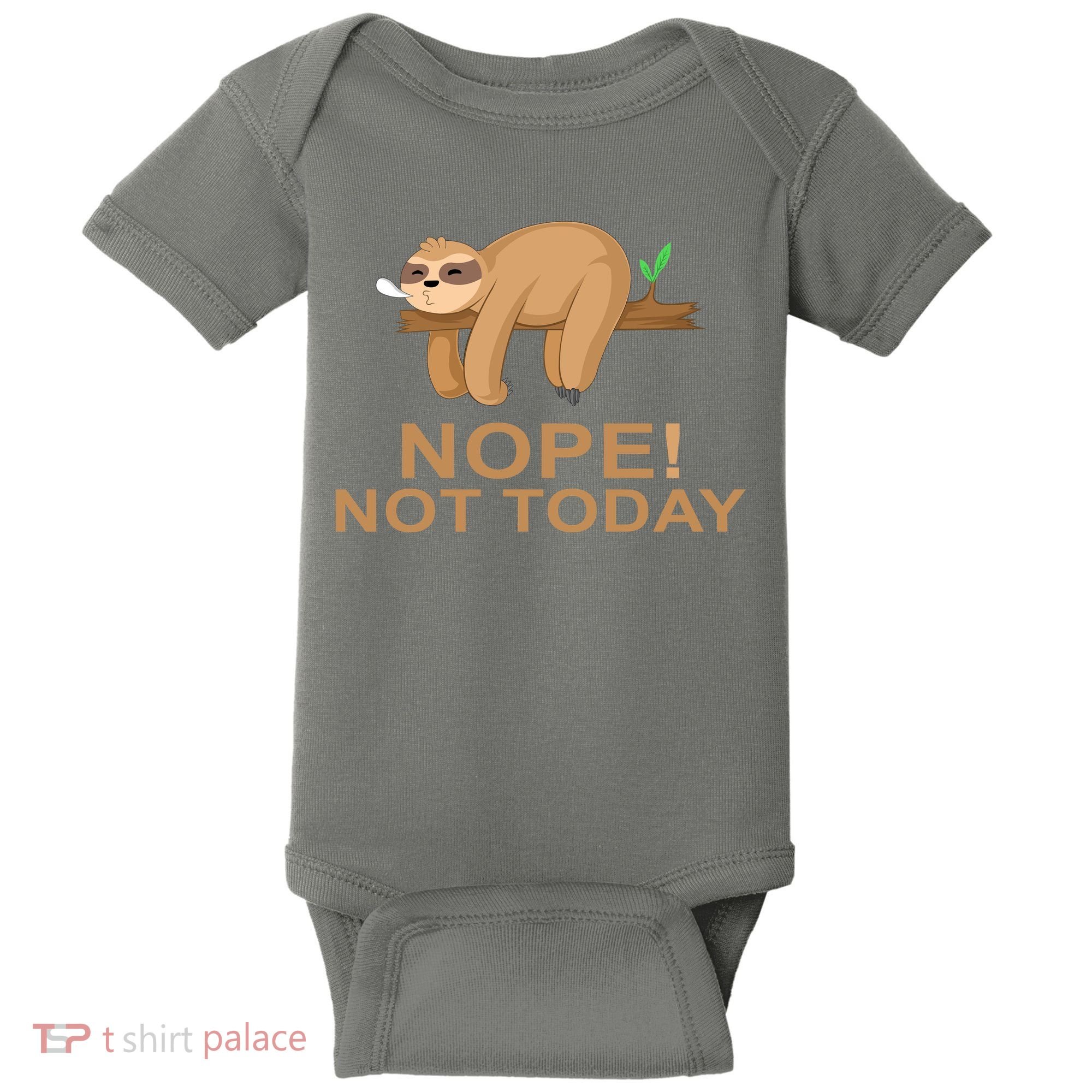 Sloth Baby Bodysuit