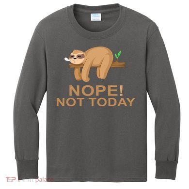 Sloth Kids Long Sleeve Shirt