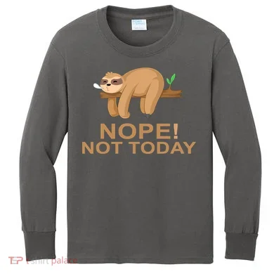 Sloth Kids Long Sleeve Shirt