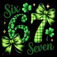 Six Seven Lucky Numbers Shamrock 67 St Patricks Day Coffee Mug thumb 5