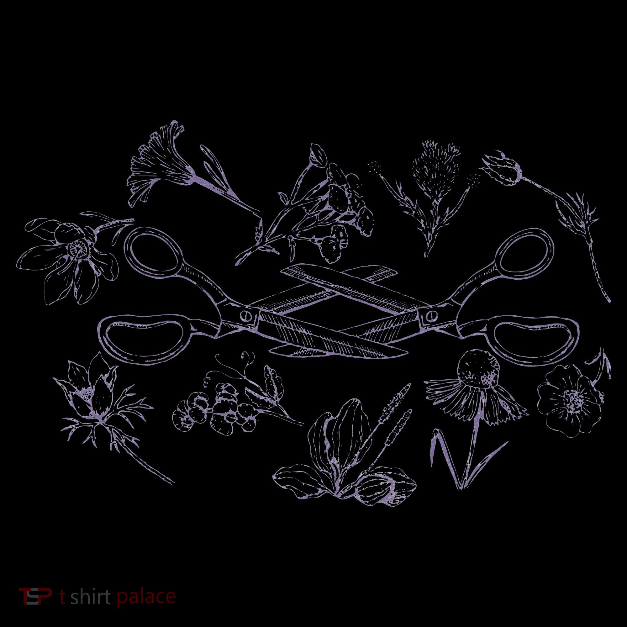 Subtle Sapphic Lesbian Wildflower Lgbtq Pride Month T-Shirt