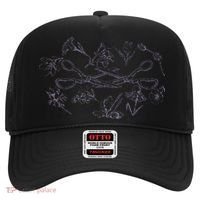 Subtle Sapphic Lesbian Wildflower Lgbtq Pride Month Hat thumb 0
