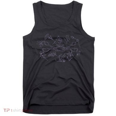 Subtle Sapphic Lesbian Wildflower Lgbtq Pride Month Tank Top