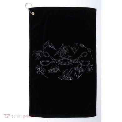 Subtle Sapphic Lesbian Wildflower Lgbtq Pride Month Golf Towel