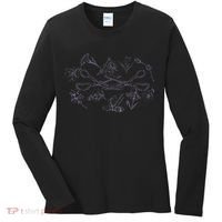 Subtle Sapphic Lesbian Wildflower Lgbtq Pride Month Women's Long Sleeve Shirt thumb 0