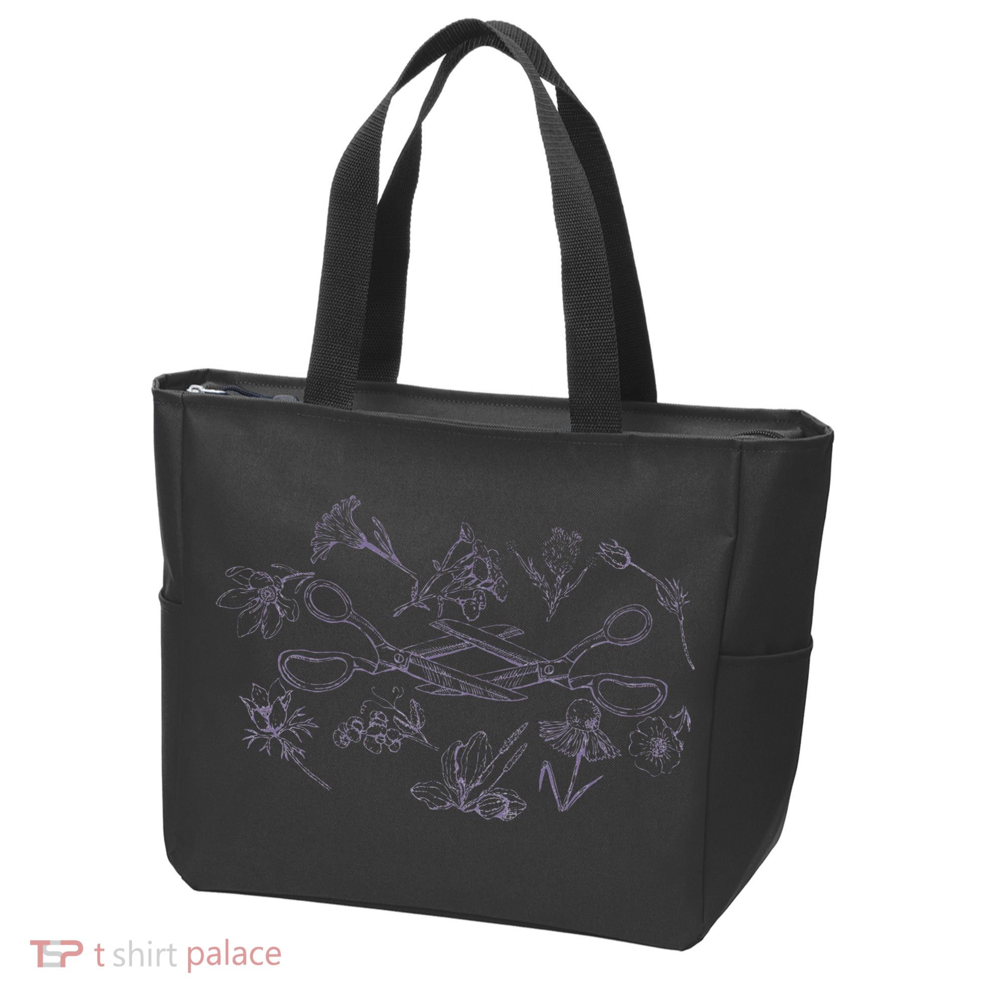 Subtle Sapphic Lesbian Wildflower Lgbtq Pride Month Tote Bag