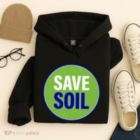Save Soil Let Us Make It Happen Support Save Soil Movement Hoodie thumb 4
