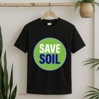 Save Soil Let Us Make It Happen Support Save Soil Movement T-Shirt thumb 2
