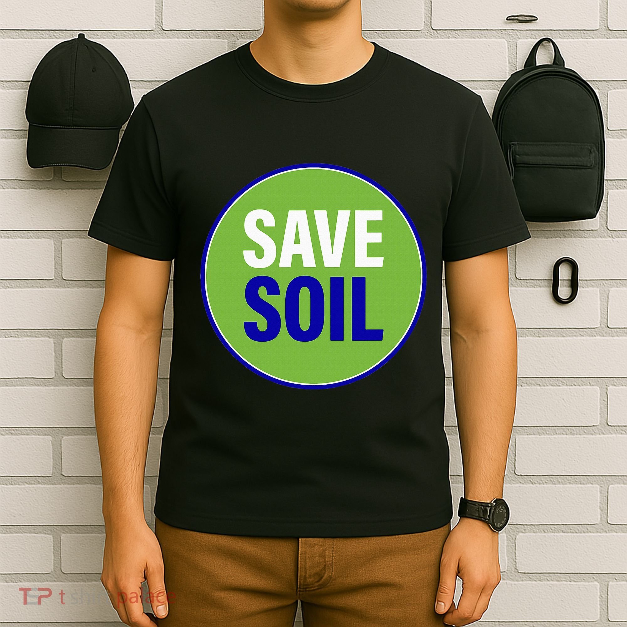Save Soil Let Us Make It Happen Support Save Soil Movement T-Shirt