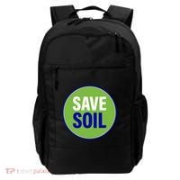 Save Soil Let Us Make It Happen Support Save Soil Movement Backpack thumb 0