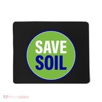 Save Soil Let Us Make It Happen Support Save Soil Movement Mousepad thumb 0