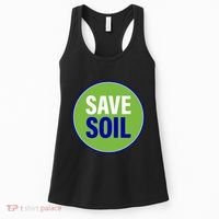 Save Soil Let Us Make It Happen Support Save Soil Movement Women's Tank Top thumb 0