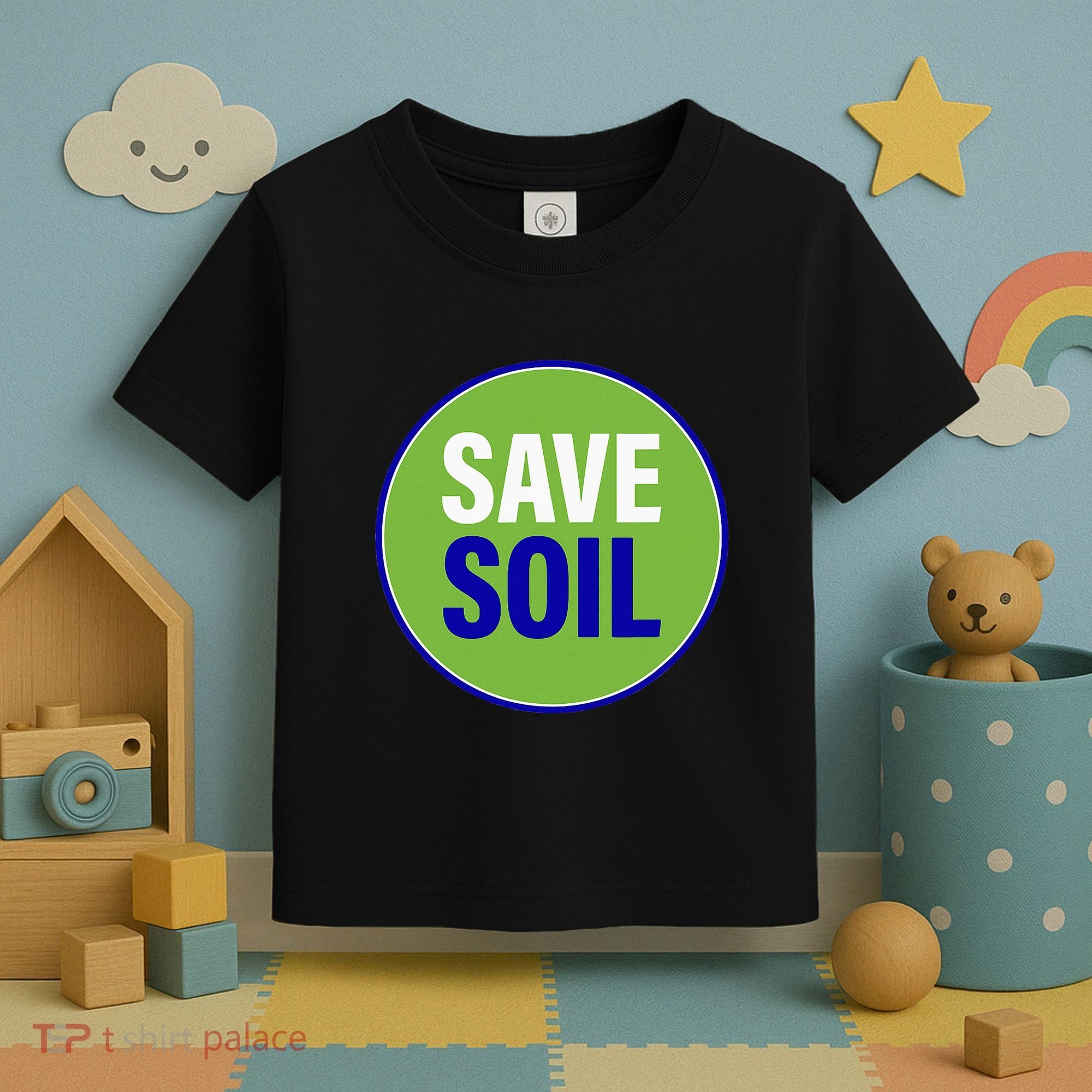 Save Soil Let Us Make It Happen Support Save Soil Movement Toddler T-Shirt
