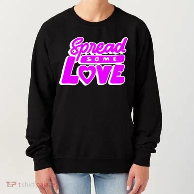 Spread Some Love Retro Women's Sweatshirt